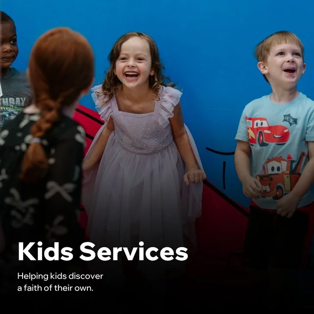Kids laughing and playing together at Nuvo Kids, the kids ministry at Nuvo Church in Dublin and Columbus, Ohio