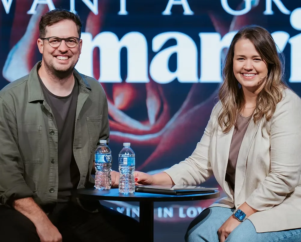 Pastor Patrick Holden and his wife Emily, founding pastors of Nuvo Church in Dublin, Ohio