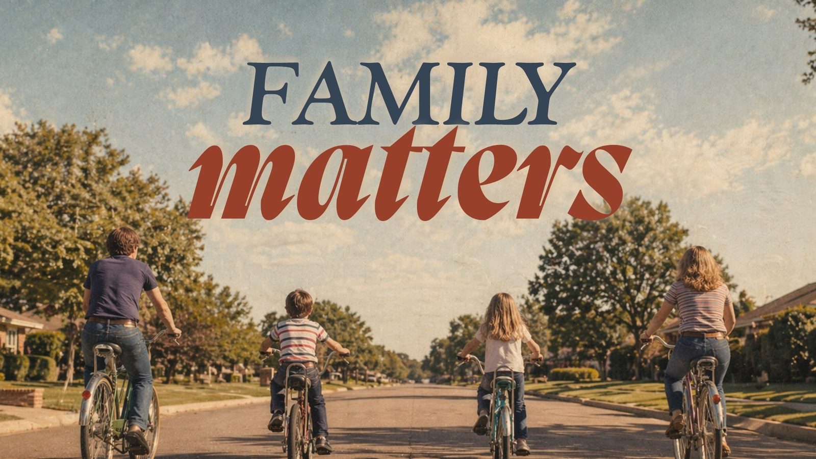 Family Matters sermon series with Pastor Patrick Holden at Nuvo Church in Dublin, Ohio
